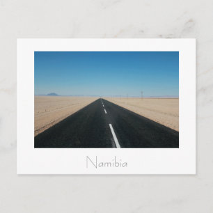 Namibia Africa Road Wüste Landscape Postcard Postkarte