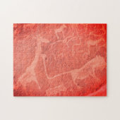 Namibia Africa Rock Art Malerei Puzzle (Horizontal)