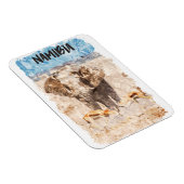 Namibia Africa Wildlife Safari Magnet (Rechte Seite)