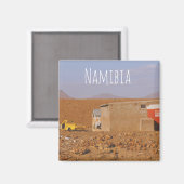 Namibia Afrika Landschaft Namibische Wüstennatur Magnet (Vorderseite/Rückseite)