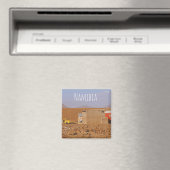 Namibia Afrika Landschaft Namibische Wüstennatur Magnet (In Situ (Geschirrspüler))