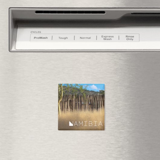 Namibia Afrika Namibia Landschaftsgras Magnet (In Situ (Geschirrspüler))