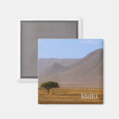 Namibia Afrika Wüstenlandschaft Landschaft Natur Magnet (Vorderseite/Rückseite)