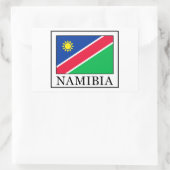 Namibia-Aufkleber Rechteckiger Aufkleber (Tasche)
