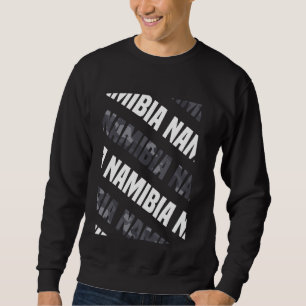 Namibia Camouflage Pattern Gray Camouflage Sweatshirt