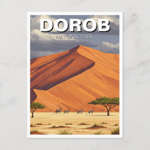 Namibia Dorob National Park Travel Postkarte