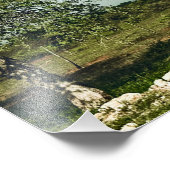 Namibia Double Rainbow Fotodruck (Ecke)