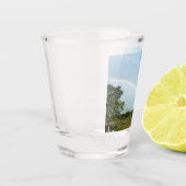 Namibia Double Rainbow Schnapsglas (Links)