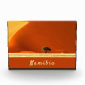 Namibia-Dunes aus Sossusvlei-Foto mit Text Fotoblock (Vorderseite)