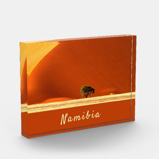 Namibia-Dunes aus Sossusvlei-Foto mit Text Fotoblock (Links)