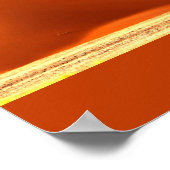 Namibia-Dunes aus Sossusvlei-Foto mit Text Poster (Ecke)