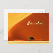 Namibia-Dunes aus Sossusvlei-Foto mit Text Postkarte (Vorne/Hinten)
