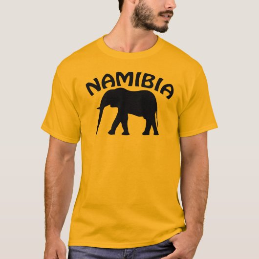 Namibia-Elefant T-Shirt (Vorderseite)