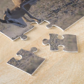 Namibia, Etosha National Park, zwei Männer Puzzle (Seite)