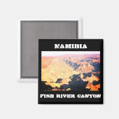 Namibia Fish River Canyon Landschaft Natur Magnet (Vorderseite/Rückseite)
