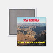 Namibia Fish River Canyon Landschaft Natur Magnet (Vorderseite/Rückseite)