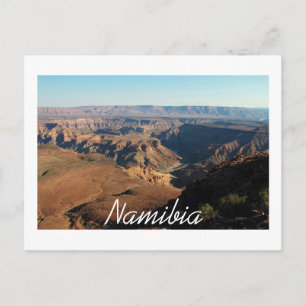 Namibia Fish River Canyon Landschaft Natur Postkarte