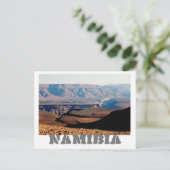 Namibia Fish River Canyon Landschaft Natur Postkarte (Stehend Vorderseite)