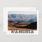 Namibia Fish River Canyon Landschaft Natur Postkarte (Vorne/Hinten)