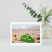 Namibia Fish River Canyon Landschaft Natur Postkarte (Stehend Vorderseite)