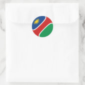 Namibia Fisheye Flag Sticker (Tasche)