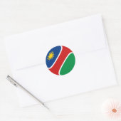 Namibia Fisheye Flag Sticker (Umschlag)