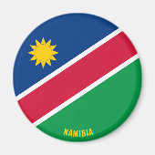 Namibia Flag Charming Patriotic Magnet (Vorne)