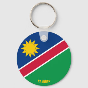 Namibia Flag Charming Patriotic Schlüsselanhänger