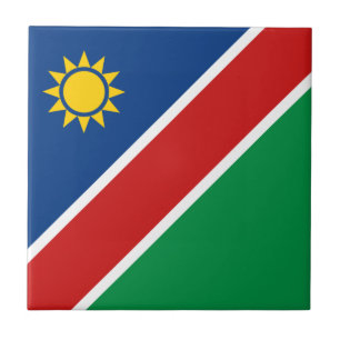 Namibia Flag Keramik Tile Fliese