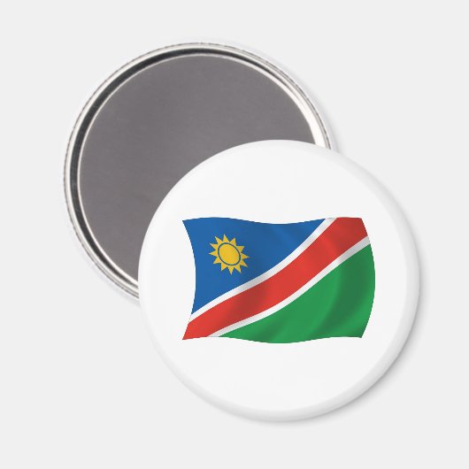 Namibia Flag Magnet (Vorderseite/Rückseite)