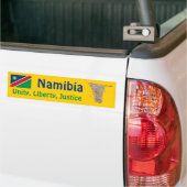 Namibia Flag + Map Autoaufkleber (Auf Lkw)