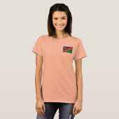 Namibia Flag + Map T - Shirts (Vorne ganz)