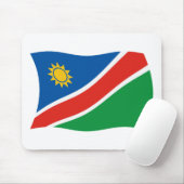 Namibia Flag Mousepad (Mit Mouse)