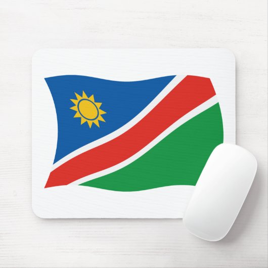 Namibia Flag Mousepad (Mit Mouse)