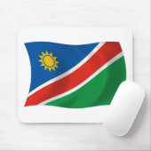 Namibia Flag Mousepad (Mit Mouse)