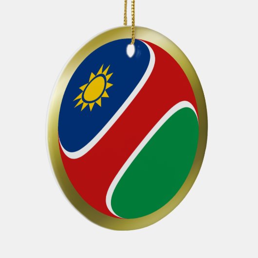 Namibia Flag Ornament (Rechts)