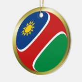 Namibia Flag Ornament (Links)