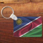 Namibia Flag Schlüsselanhänger (Rückseite)