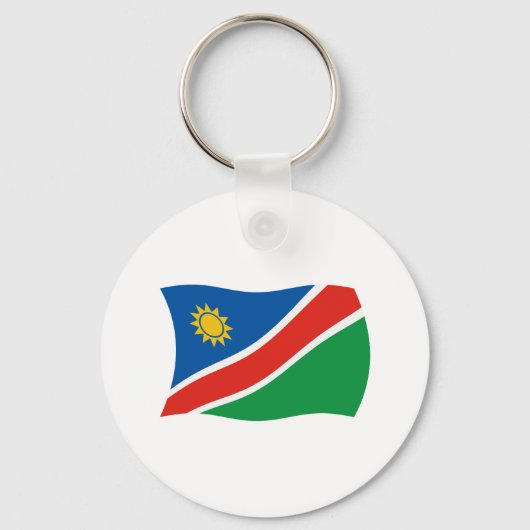 Namibia Flag Schlüsselanhänger (Vorderseite)