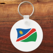 Namibia Flag Schlüsselanhänger (Vorderseite)