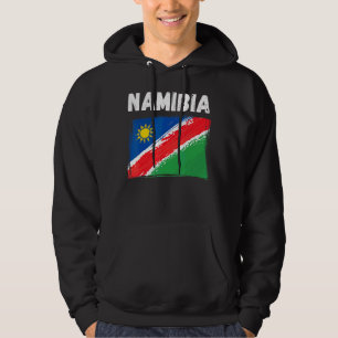 Namibia Flag Souvenir Wanderurlaub 2022 Hoodie