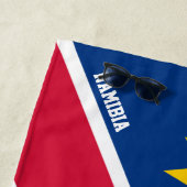 Namibia Flag Splendid Patriotic Strandtuch (Beispiel)