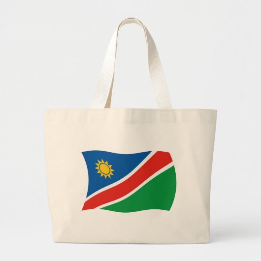 Namibia Flag Tote Bag Jumbo Stoffbeutel (Vorne)