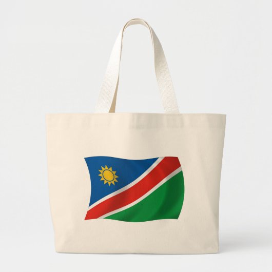 Namibia Flag Tote Bag Jumbo Stoffbeutel (Vorne)