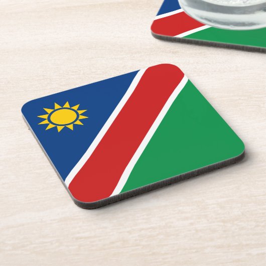 Namibia Flag Untersetzer (Linke Seite)