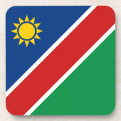 Namibia Flag Untersetzer (Vorderseite)