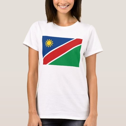 Namibia Flag x Map T - Shirts (Vorderseite)