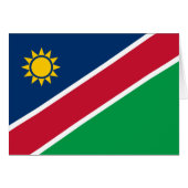 Namibia-Flagge (Vorderseite (Horizontal))