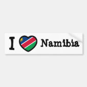 Namibia-Flagge Autoaufkleber (Vorne)