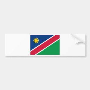 Namibia-Flagge Autoaufkleber
